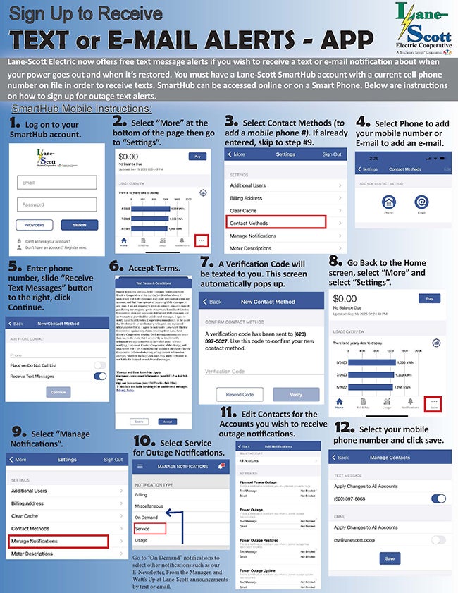 Outage Notification Instructions