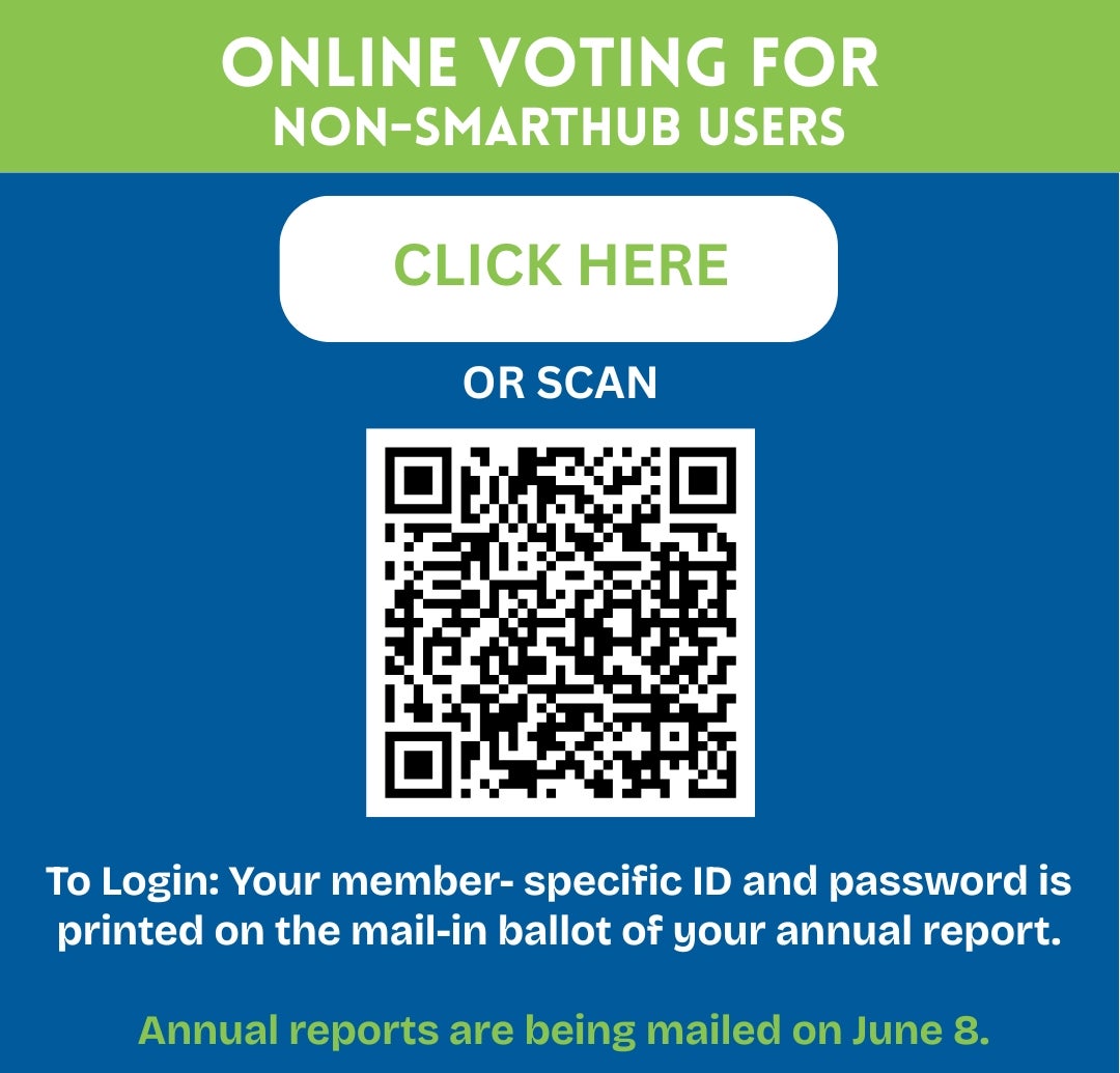 Vote Here if you don't have a SmartHub Account